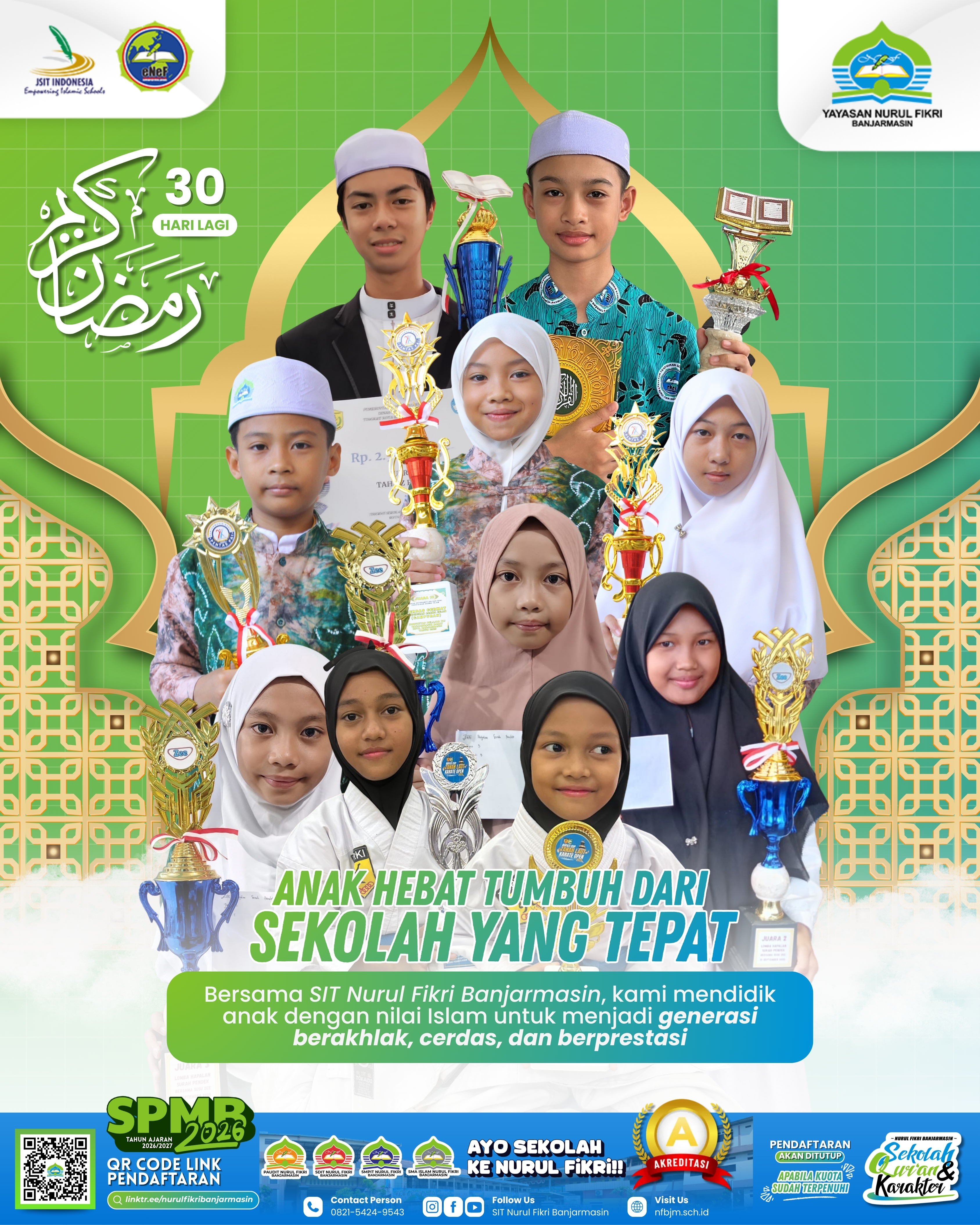 ANAK HEBAT TUMBUH DARI SEKOLAH YANG TEPAT